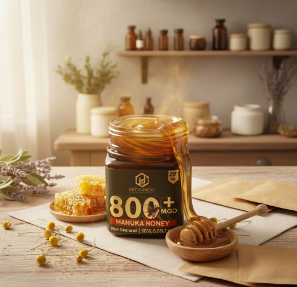Miel Manuka Pur — Non Pasteurisé
